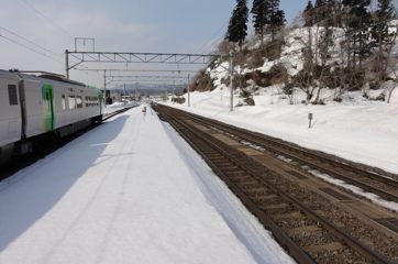 奥羽本線 津軽新城駅3